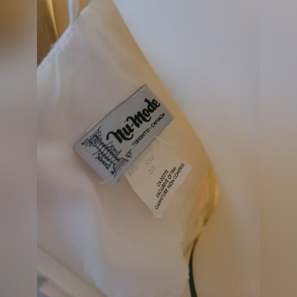 House of Nu-Mode Brocade Floral Dress Canadian - Picture 5 of 5